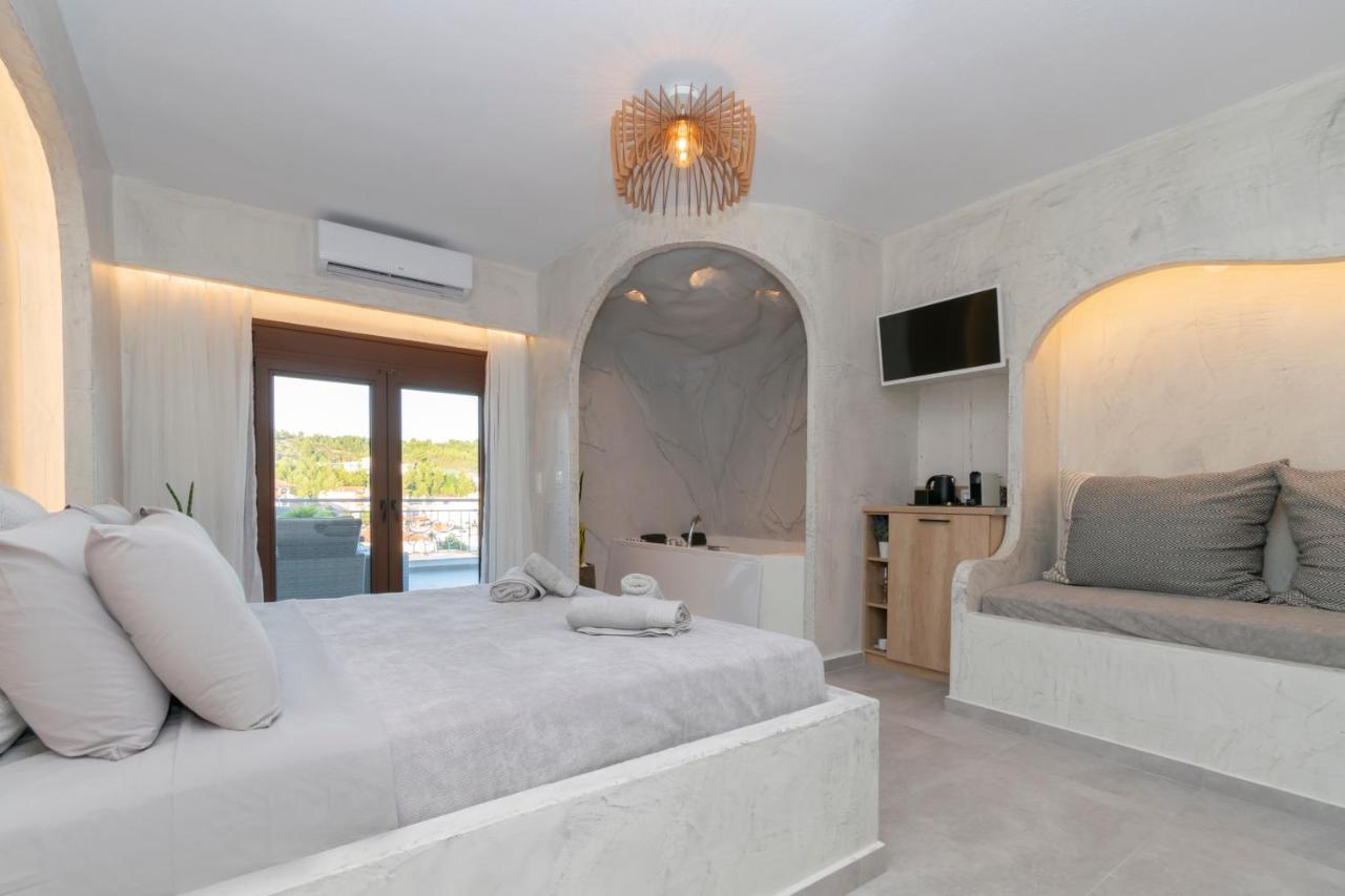 Dreibettzimmer mit Meerblick