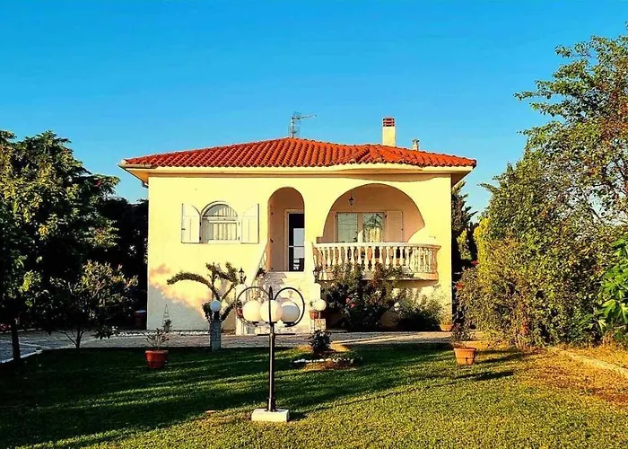 Haustierfreundliches Villa Harris Nea Poteidaia